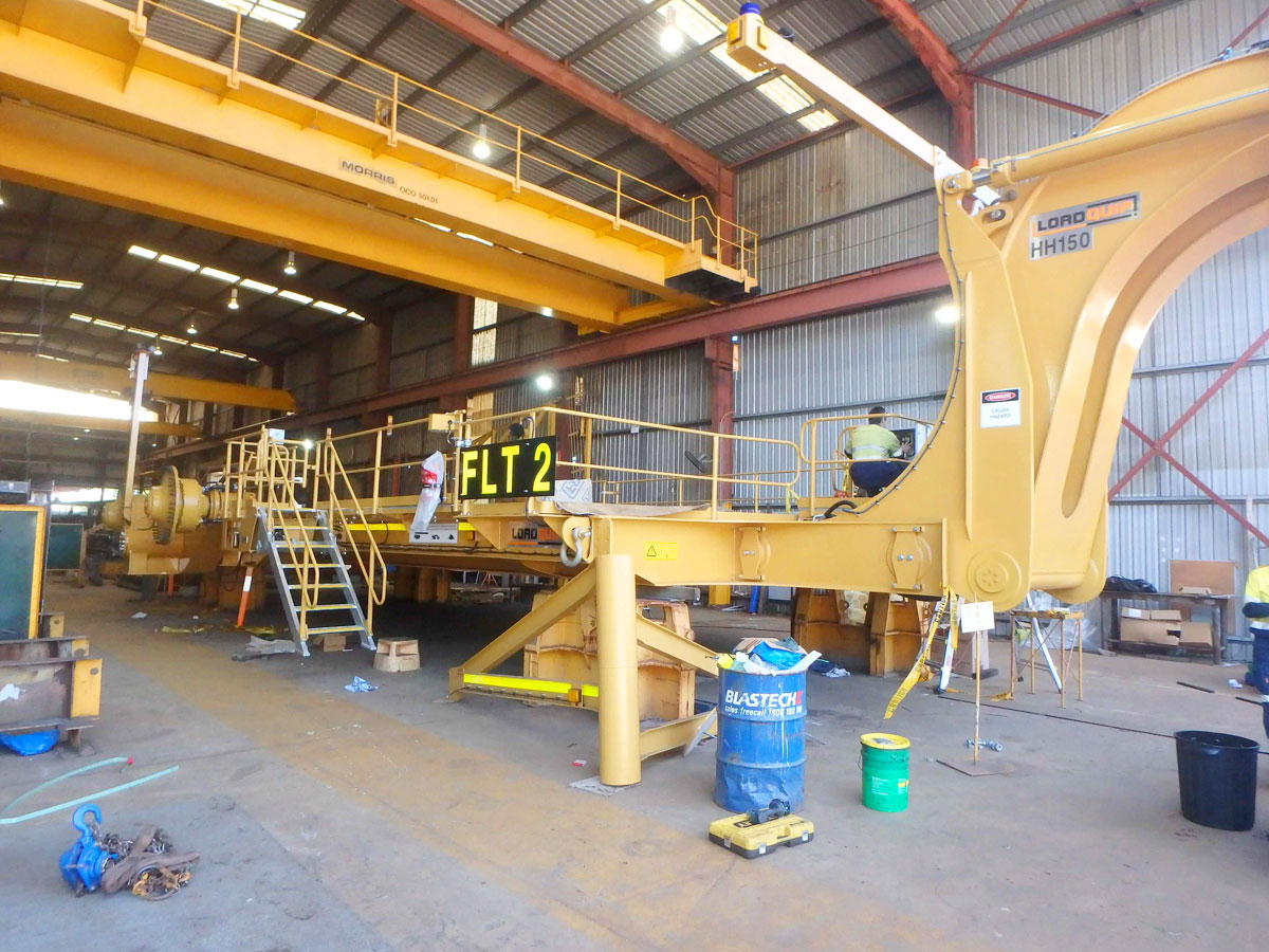 150 Tonne Low Loader 02 - Industrial Contruction Sun Engineering QLD Australia